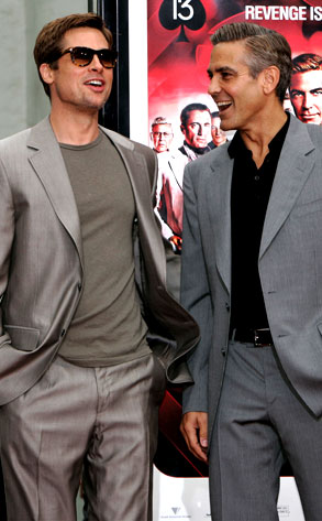 Brad Pitt, George Clooney Brad Pitt, George Clooney